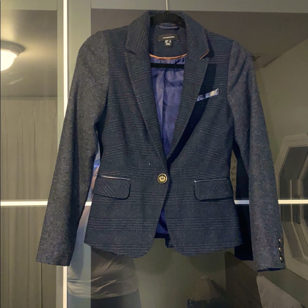 Blue jacket